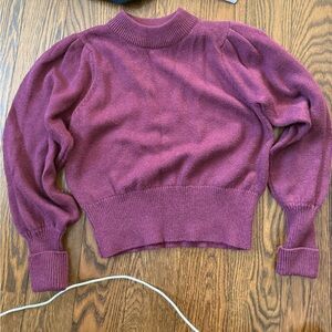French Connection Plum Cowl Neck Sweater